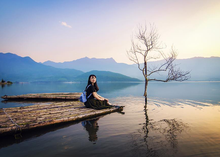 Catching Sunset At Lap An Lagoon